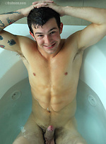 Hot brunette jock Chaz by Frat Men