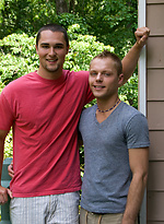 Cort and Tyler fucking outdoors by On The Hunt