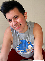 I met this really cute twink David Sans in Barcelona by Bentley Race