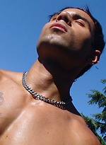 Leandro Silver jacking off outdoors by Alpha Male Fuckers