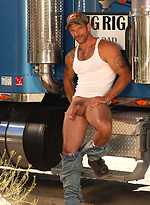 Gus Mattox naked outdoors by Colt Studio