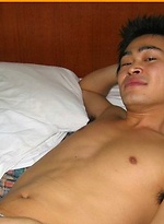 Hot Japanese guy with a nice body shows off his big cock by Japan Boyz