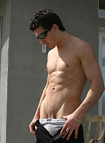 Jonny T. strokes his dick by Nextdoor Male
