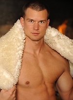 Hot guy posing naked by William Higgins