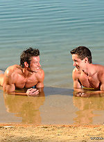 Rado and Olda naked outdoors by William Higgins