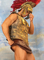 Hot bald muscle man from Czech naked by William Higgins