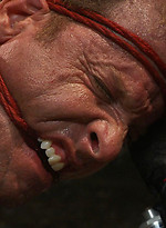 All Slicked Up Josh West ties Derek Pain to his motorcycle and machine fucks him. by Bound Gods