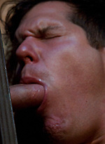 Brenn Wyson buries Parker London\\\\\\\'s head in dirt and fucks him on Halloween night. by Bound Gods With Parker London,Brenn Wyson