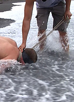 Amateur video of Micah Andrews being used and abused on a public beach. by Bound in Public