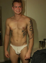 Famous stud Trent Diesel is part of a human centipede. by Bound in Public With Trent Diesel