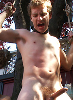 Sebastian Keys gets his ass stretched and pissed on in a public bar. by Bound in Public With Sebastian Keys