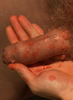 Dirty men take down two innocent studs in a public toilet and gang fuck the hell out of them. by Bound in Public