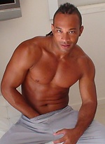 Bruno jacking off his uncut cock by Alpha Male Fuckers