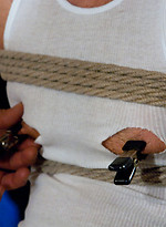 A BG member gets tied up from head to toe and fucked. by Bound Gods