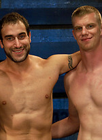 Leo Forte and Blake Daniels suffer as they receive Spencer Reed\\\\\\\'s giant cock during a live show. by Bound Gods With Leo Forte,Spencer Reed,Blake Daniel