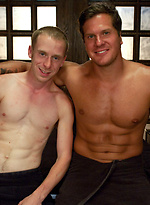 A bold Peeping Tom breaks into a stud\\\\\\\'s apartment and ends up as the bondage victim. by Bound Gods
