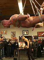 Jessie Colter gets gang banged at Mr S Leather store. by Bound in Public With Jessie Colter