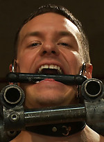 Adam Knox gets used and cum all over his face from a crowd of horny men. by Bound Gods With Adam Knox