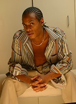 Hot skinny black boy Tonio jacking off his big cock by Black Stud Society