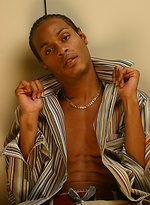Hot skinny black boy Tonio jacking off his big cock by Black Stud Society