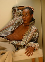 Hot skinny black boy Tonio jacking off his big cock by Black Stud Society