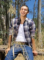 Josh Conners loves being naked outside.  He jerks his cock, plays with his furry hole and shoots a huge load all over his smooth chest. by Randy Blue