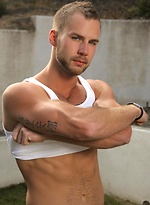 After Chris Bines sucks Bryce Tucker\\\\\\\'s huge throbbing cock, Bryce gives him a hot rim job then fucks his ass until he blows a huge load all over himself. by Randy Blue