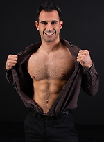 Omar strokes his cock by ChaosMen