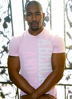Scott Alexander shows his black cock by Black Stud Society