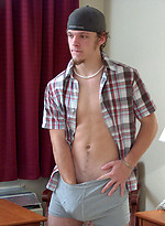 Jake plays with cock by Nextdoor Male