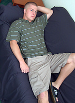 Trent jacking off dick by Nextdoor Male