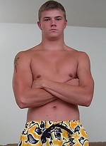 College boy Phil strokes dick by Nextdoor Male