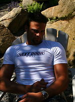Ricky M jerking off dick by Nextdoor Male With Ricky M