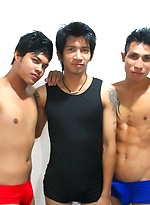 16 photos of sexy wrestlers in a threesome fuck-a-thon! by BoyKakke