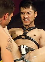 Tristan Mathews and Felix Martinez - ass fisting scene by Club Inferno