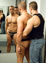 Muscle pigs Tyler Riggz and Vinnie D'Angelo fucking by Hot House Backroom