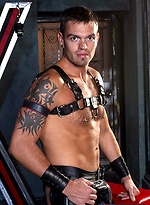 Lance Navarro in leather gear by Club Inferno With Lance Navarro
