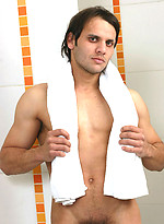 Pedro Blanca in a shower by Brazilian Studz