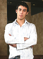 Niko Tomiar posing naked by Brazilian Studz
