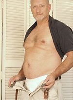 Old chubby guy Pierre by Hot Older Male
