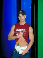 Owen Hawk shows his dick by Hot House Backroom