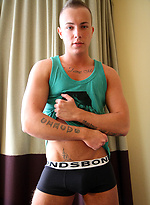Hungarian blondy David Circus and that fat uncut cock by Bentley Race