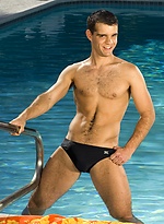 Cole Ryan posing naked by Hot House Backroom With Cole Ryan