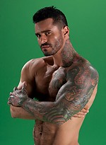 Alexsander Freitas shows big cock by Hot House Backroom With Alexsander Freitas