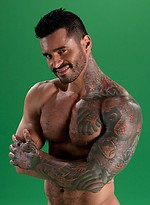 Alexsander Freitas shows big cock by Hot House Backroom With Alexsander Freitas