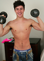 Young Personal Trainer Joel Shaw & His Amazingly Rock Hard Uncut Cock by English Lads