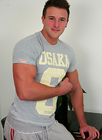 Big Uncut Stud Drew Daniels gets Massaged & Receives his First Hand Job from a Guy by English Lads