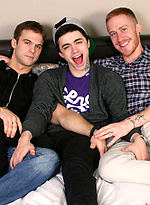 Gabriel Clark, Kennedy Carter & Jake Bass by Cocky Boys With Jake Bass,Kennedy Carter,Gabriel Clark