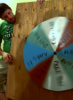 What gays acts will the wheel of hazing bestow upon these pledges!? by HazeHim