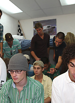 These fratboys give these pledges a stiff hazing by HazeHim